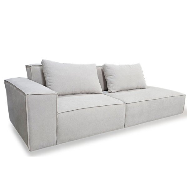 sofa comodo modular en promocion de calidad premium en tela antimanchas